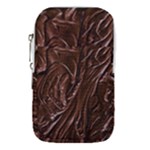 Chocolate Texture, Dark Chocolate Background Waist Pouch (Large)