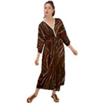 Chocolate Texture, Dark Chocolate Background Grecian Style  Maxi Dress