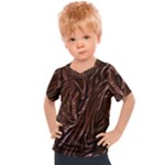 Chocolate Texture, Dark Chocolate Background Kids  Sports T-Shirt