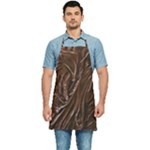 Chocolate Texture, Dark Chocolate Background Kitchen Apron