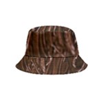 Chocolate Texture, Dark Chocolate Background Inside Out Bucket Hat (Kids)