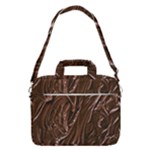 Chocolate Texture, Dark Chocolate Background MacBook Pro 15  Shoulder Laptop Bag