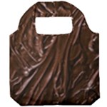 Chocolate Texture, Dark Chocolate Background Foldable Grocery Recycle Bag