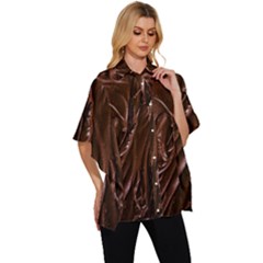 Women s Batwing Button Up Shirt 