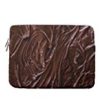 Chocolate Texture, Dark Chocolate Background 14  Vertical Laptop Sleeve Case With Pocket