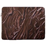 Chocolate Texture, Dark Chocolate Background 17  Vertical Laptop Sleeve Case With Pocket