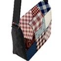 Flap Closure Messenger Bag (L) 