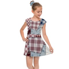 Kids  Cap Sleeve Dress 