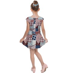 Kids  Cap Sleeve Dress 