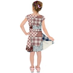 Kids  Short Sleeve Dress 