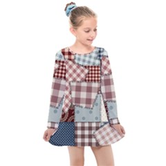 Kids  Long Sleeve Dress 