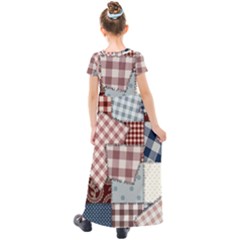 Kids  Short Sleeve Maxi Dress 