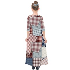 Kids  Quarter Sleeve Maxi Dress 