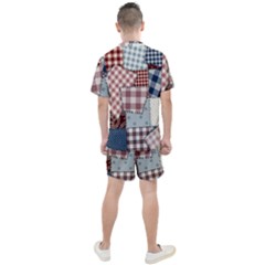 Men s Mesh T-Shirt and Shorts Set 