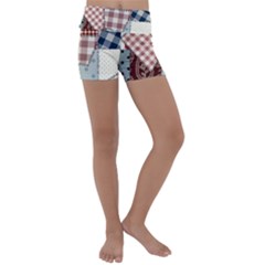 Kids  Lightweight Velour Yoga Shorts 