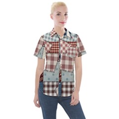 Women s Short Sleeve Pocket Shirt 