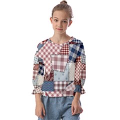 Kids  Cuff Sleeve Top 