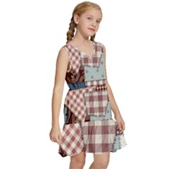 Kids  Sleeveless Tiered Mini Dress 