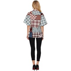 Women s Batwing Button Up Shirt 