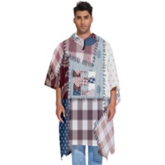 Men s Hooded Rain Ponchos 