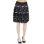 Cryptic Creature Pattern  Pleated Skirt