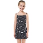 Cryptic Creature Pattern  Kids  Summer Sun Dress