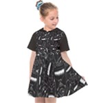 Cryptic Creature Pattern  Kids  Sailor Dress