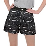 Cryptic Creature Pattern  Women s Ripstop Shorts