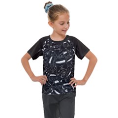 Kids  Mesh Piece T-Shirt 