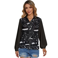 Women s Long Sleeve Button Up Shirt 