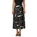 Cryptic Creature Pattern  Classic Midi Chiffon Skirt