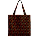 Zipper Grocery Tote Bag 