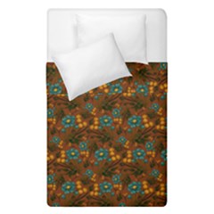 Blue Bloom Bouquet Duvet Cover Double Side (Single Size) from ArtsNow.com