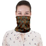 Blue Bloom Bouquet Face Covering Bandana (Adult)