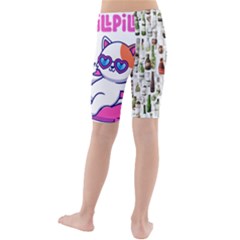 Kids  Mid Length Swim Shorts 