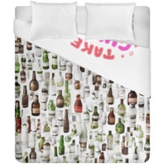 Bottle Chic Print Patterns Duvet Cover Double Side (California King Size) from ArtsNow.com