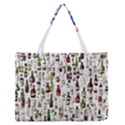 Zipper Medium Tote Bag Front