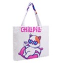 Zipper Medium Tote Bag Front