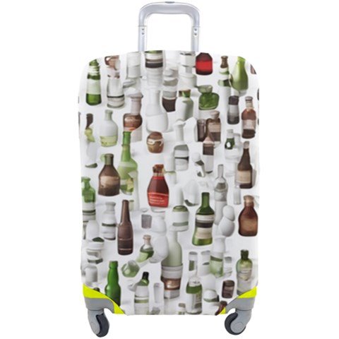 Bottle Chic Print Patterns Luggage Cover (Large) from ArtsNow.com