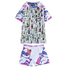 Kids  Swim T-Shirt and Shorts Set 