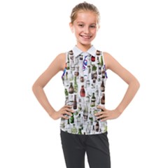 Kids  Sleeveless Polo T-Shirt 