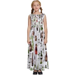 Kids  Satin Sleeveless Maxi Dress 