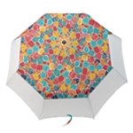 floral and leaves pattern Folding Umbrellas