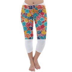 Capri Winter Leggings  Front