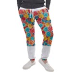 floral and leaves pattern Men s Jogger Sweatpants