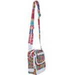 floral and leaves pattern Shoulder Strap Belt Bag