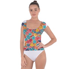 Short Sleeve Leotard  