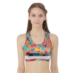 Sports Bra with Border 