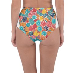 Reversible High-Waist Bikini Bottoms 