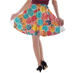 A-line Skater Skirt 